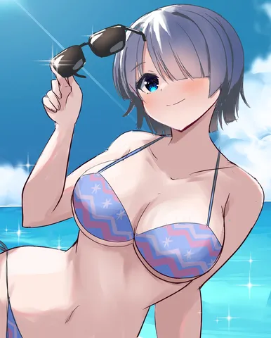 陽光を纏う水際のしぐさ