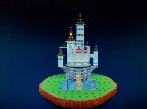 空に浮かぶ天空の城