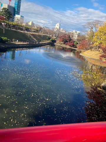 水辺に映る秋の記憶と街並み