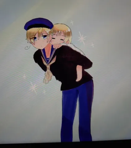 二人乗りでほっこり、セーラー服