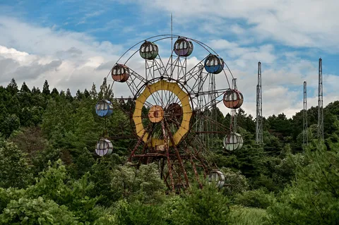 時が止まった遊園地