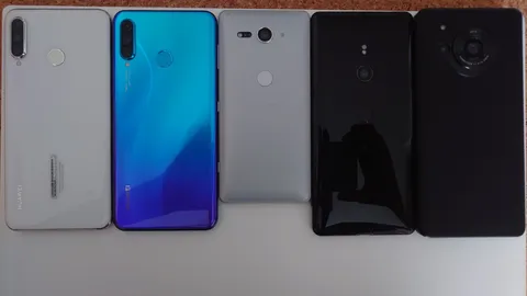 スマホたちの集合写真
