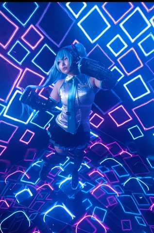 ネオンの角で踊る夜
