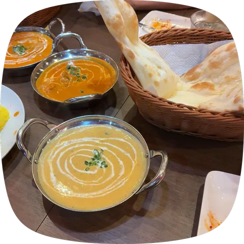 街中のインド店