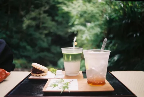 緑と甘味、風と光のお茶時間