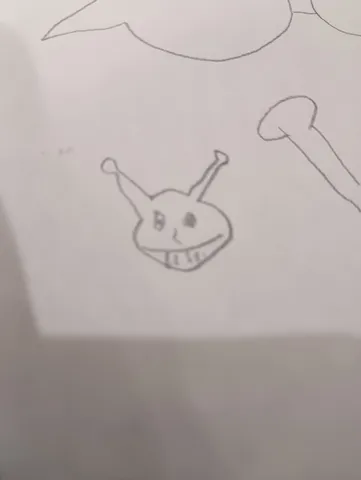 宇宙からの小さな笑顔