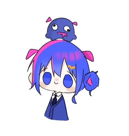 頭の上の癒しペット