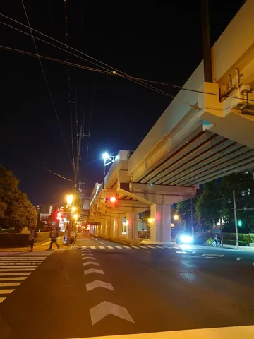 光と影、都市の夜景