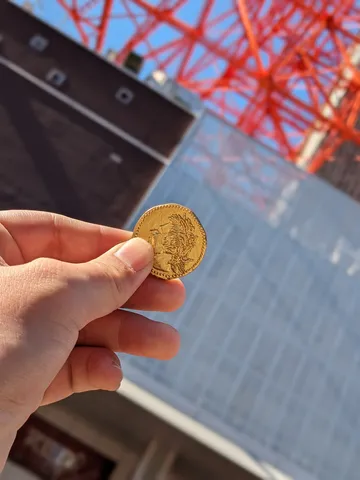 手の中に宿る黄金の夢