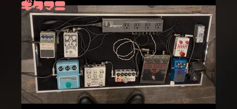 ギタリストの聖域、ペダルボード