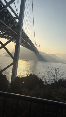 光の糸を紡ぐ吊り橋
