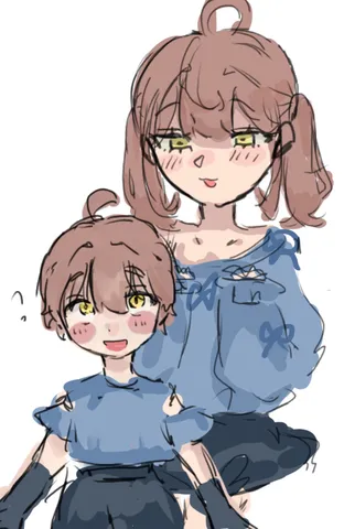 仲良し姉妹？のほのぼのタイム
