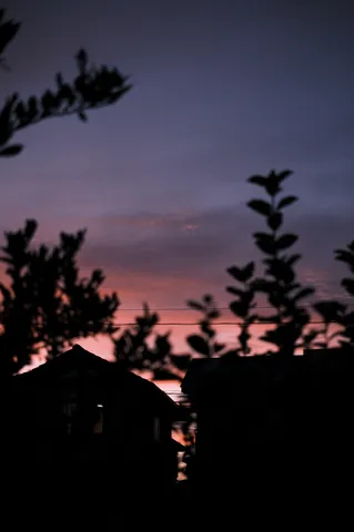 夕暮れの影と静かな呼吸