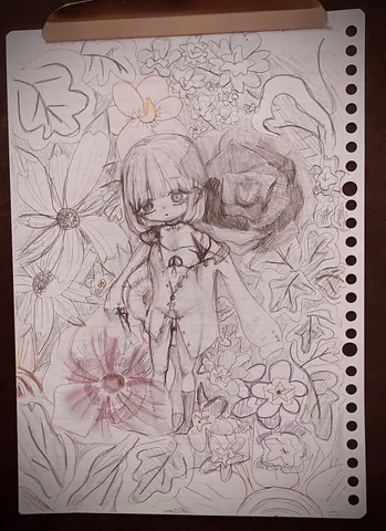 雨粒に咲いた少女の夢