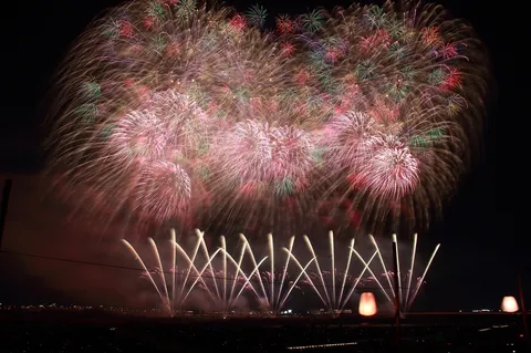 夜空に咲く大輪の花