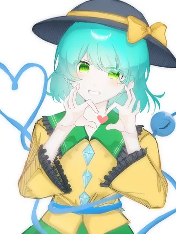 ハート作る魔法少女