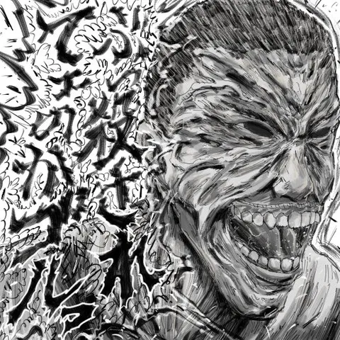 影の笑いが暴れる瞬間
