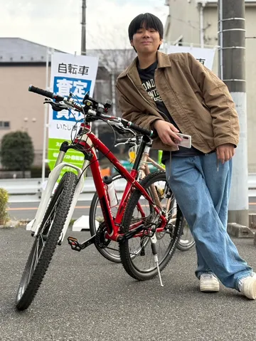 愛車とのオフショット