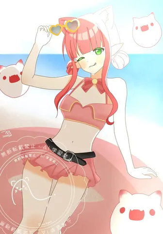 夏色ビキニで夏満喫！