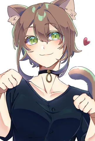 猫耳と頬に浮かぶ余韻