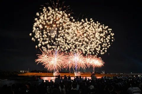 夜空を埋め尽くす光の祭典
