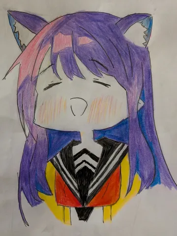 猫耳キャラのキュートな一面