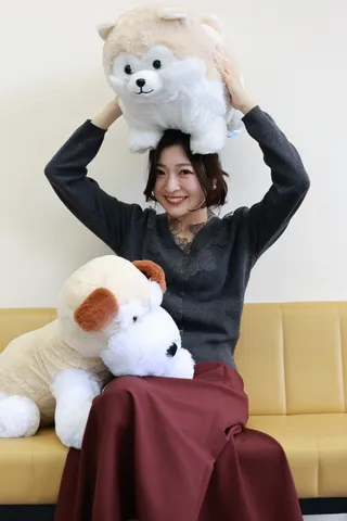 頭上にもふもふ舞台完成
