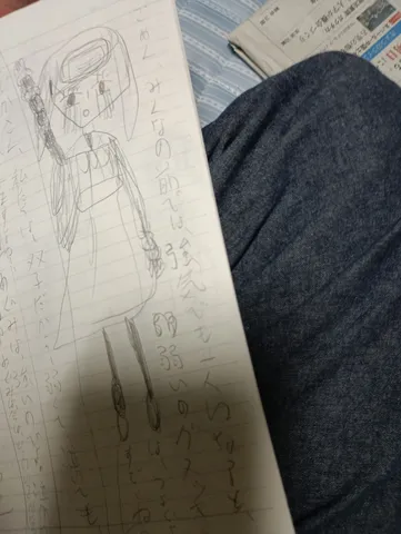 鉛筆の線で切り取る日常