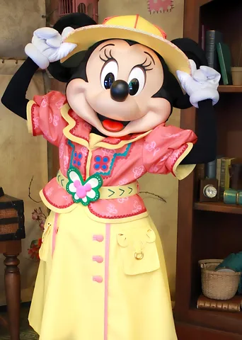 ミニーちゃんの冒険スタイル！