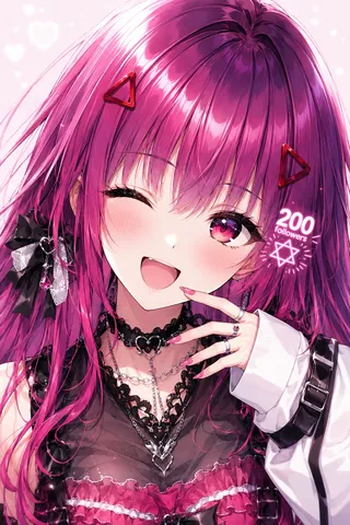 祝200！ピンクの輝き