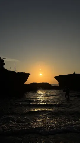 バリの夕焼け