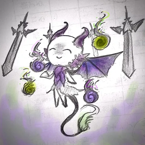 笑顔の小さな悪魔