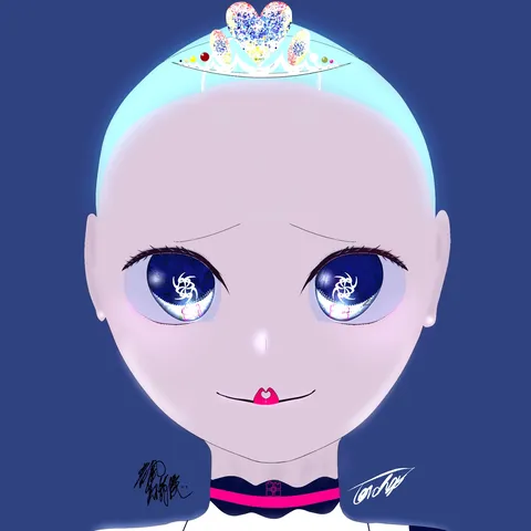 キラキラ魔法少女の瞳
