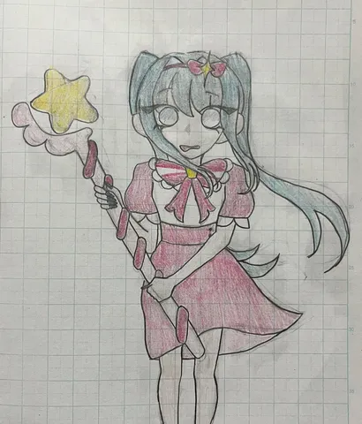 星型杖とふんわりドレスの世界
