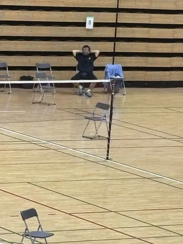 休憩中の番長?