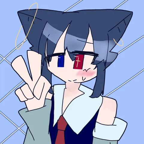 二色の瞳と天使の輪