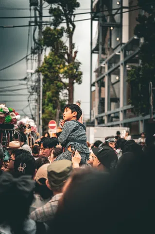 祭りの特等席