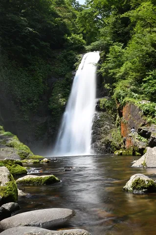 水のカーテン、森の劇場