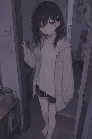 ドアの向こう、静かな佇まい