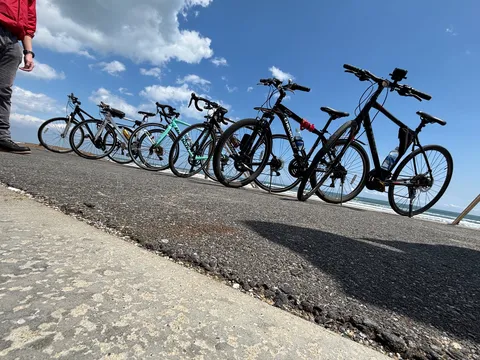 潮風と自転車、冒険の始まり