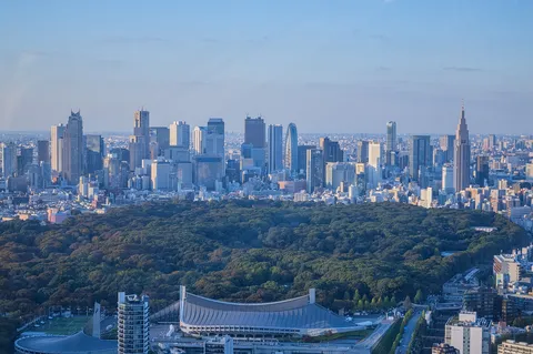 都会の緑が語る日常風景