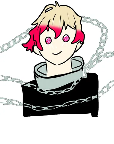 輝く瞳と鎖のファンタジー