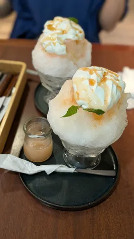ひんやり甘い、癒やしのひととき