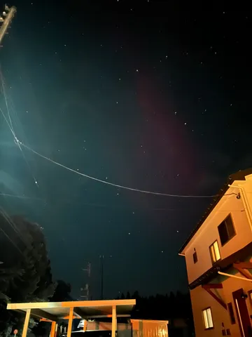星降る夜、街灯りの温もり
