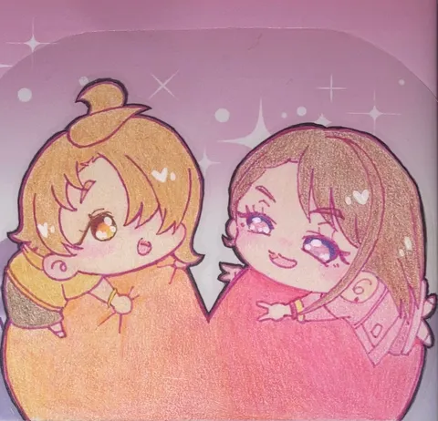 ふわりと温かな二人のきらめき
