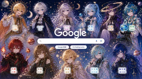 星々の輝きに包まれた夢幻の世界