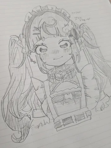 風に揺れるメイドの夢