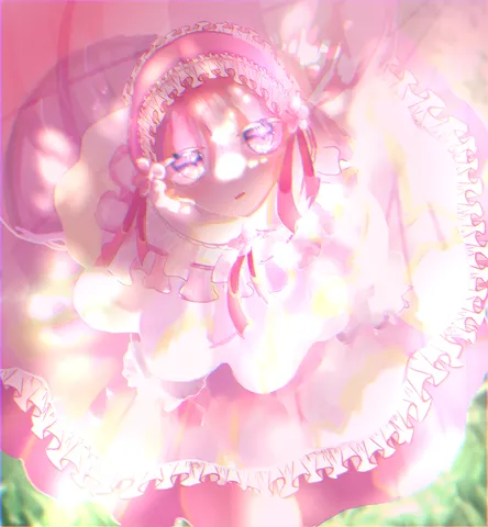 レース越しの夢色