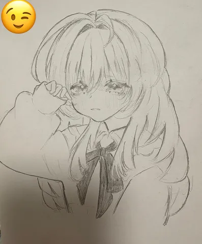 涙がこぼれそうな繊細な表情