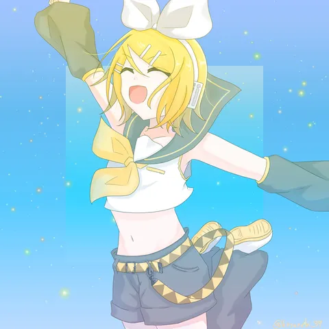 眩しい笑顔に夏空を乗せて